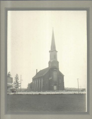 St Aloysius Church in Carthagena, Ohio ~ Undated ~ Source: Kathy Creeden